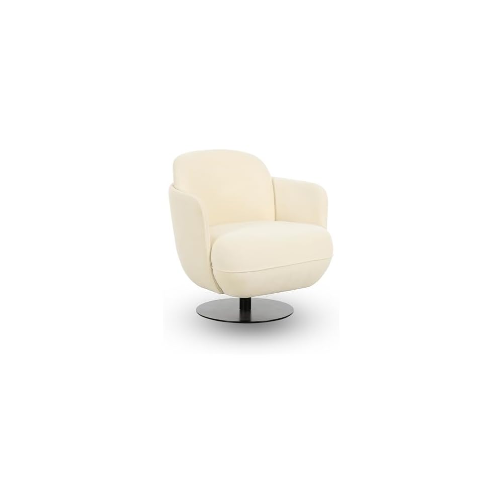 TOV Furniture Solange Blue Shadow Velvet Swivel Chair