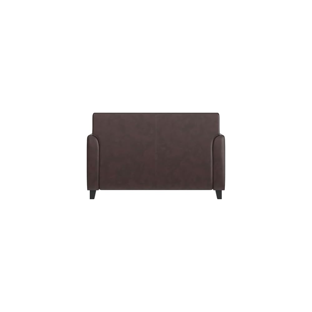 Flash Furniture HERCULES Diplomat Series Brown LeatherSoft Loveseat