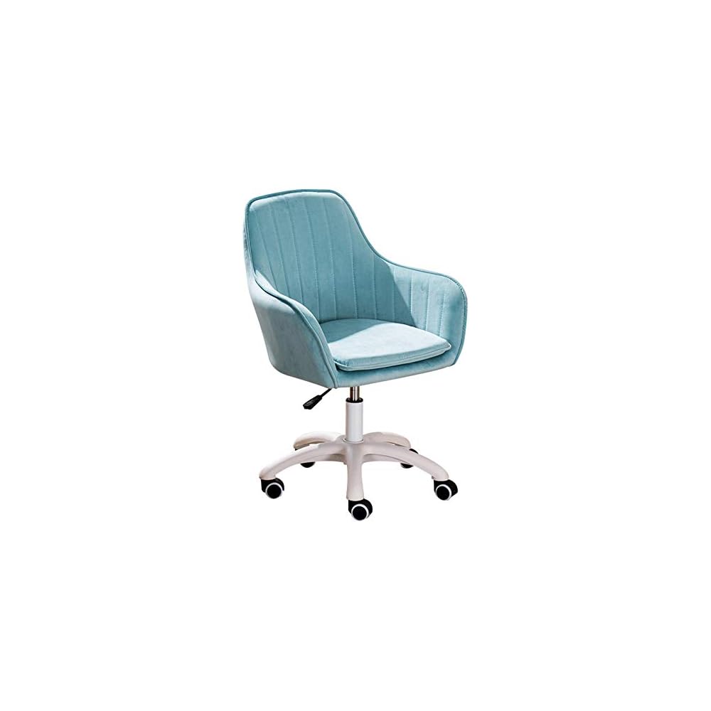 Home Ergonomic Office Chair Home Office Chair Ergonomic Computer Desk Chair, Task Chair with Mute Casters for s, 360° Swivel Height Adjustable Reception Chair, Multiple Colour Available Swivel C
