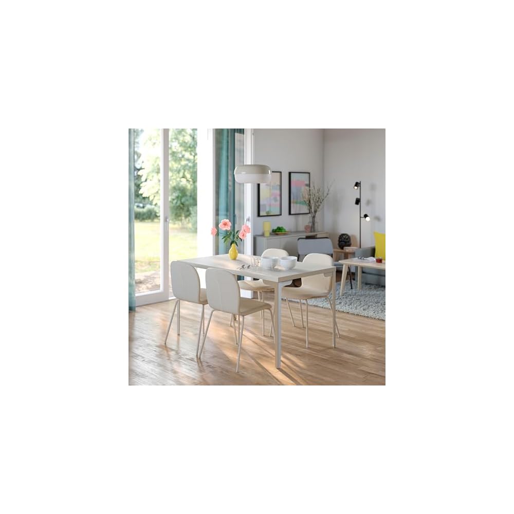 ProTuning SKÅLSTA Chair, Knäbäck beige/tubular metal/light grey-beige
