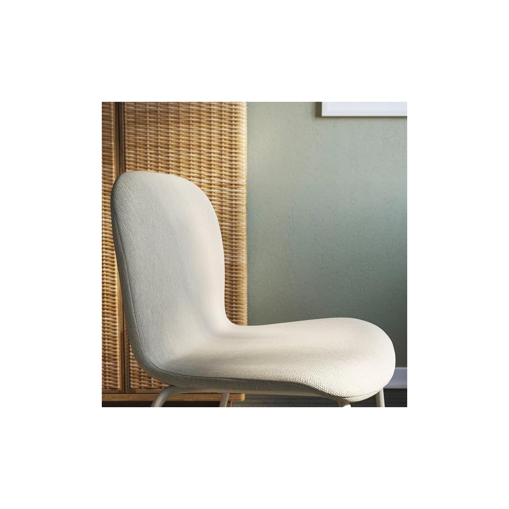 ProTuning SKÅLSTA Chair, Knäbäck beige/tubular metal/light grey-beige