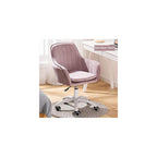 Home Ergonomic Office Chair Home Office Chair Ergonomic Computer Desk Chair, Task Chair with Mute Casters for s, 360° Swivel Height Adjustable Reception Chair, Multiple Colour Available Swivel C