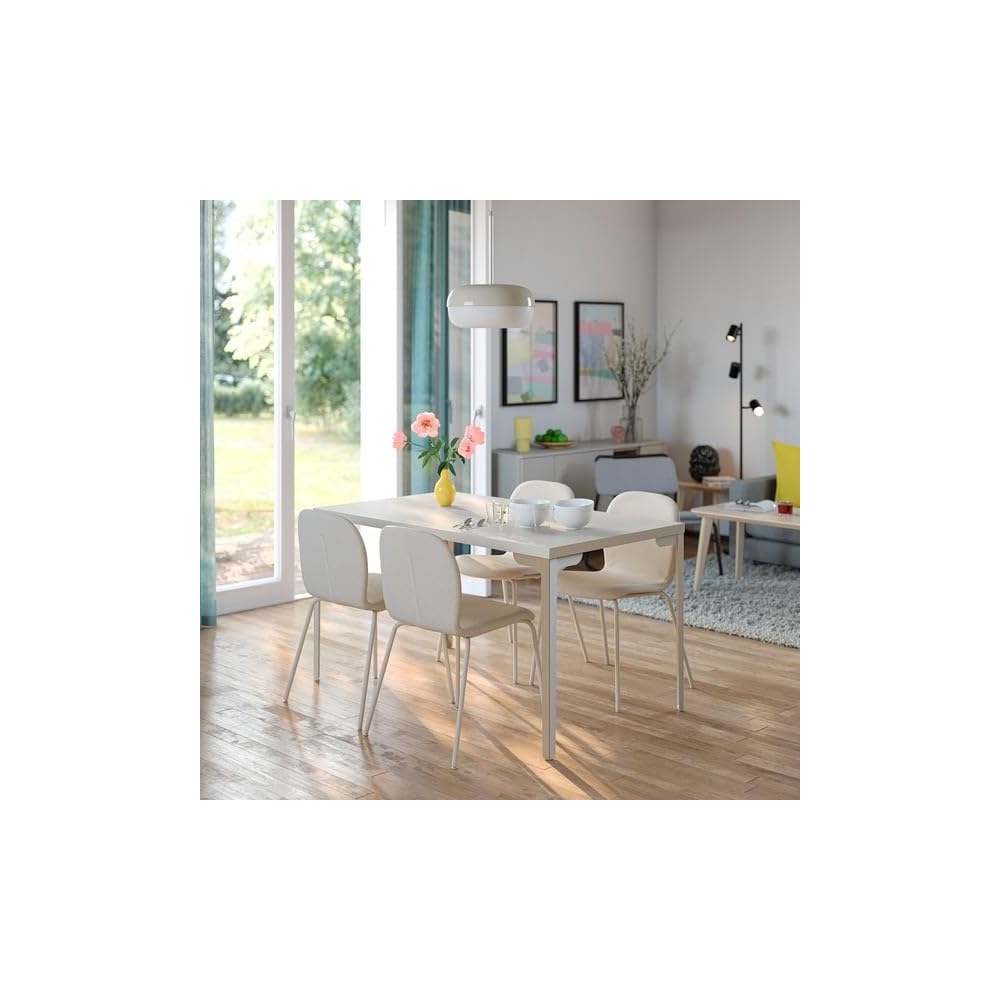 ProTuning SKÅLSTA Chair, Knäbäck beige/tubular metal/light grey-beige