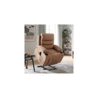 Lexicon Power Lift Recliner Chair, Massage, Heat & USB Charging, Gray