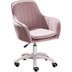 Home Ergonomic Office Chair Home Office Chair Ergonomic Computer Desk Chair, Task Chair with Mute Casters for s, 360° Swivel Height Adjustable Reception Chair, Multiple Colour Available Swivel C